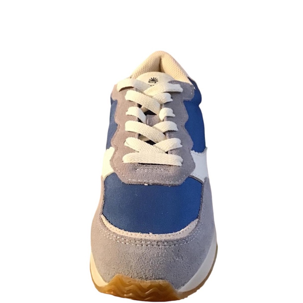 SOLUDOS PARADISO RETRO SNEAKERS COLOR BLUE WOMEN’S LACE-UP ROUND TOE SIZE US 8 - Picture 3 of 10